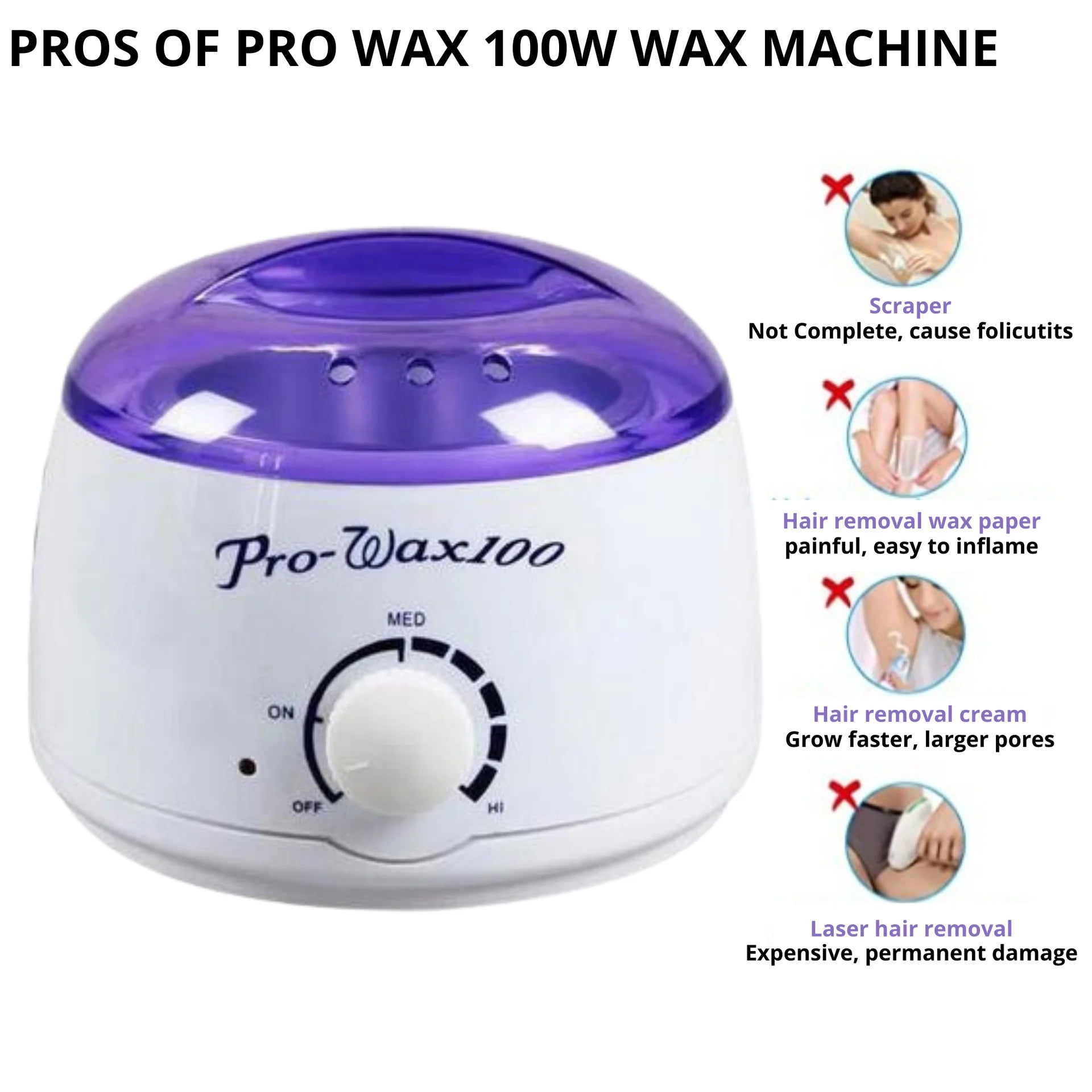 Wax 100 Professional Wax Heater, Wax Heating Machine