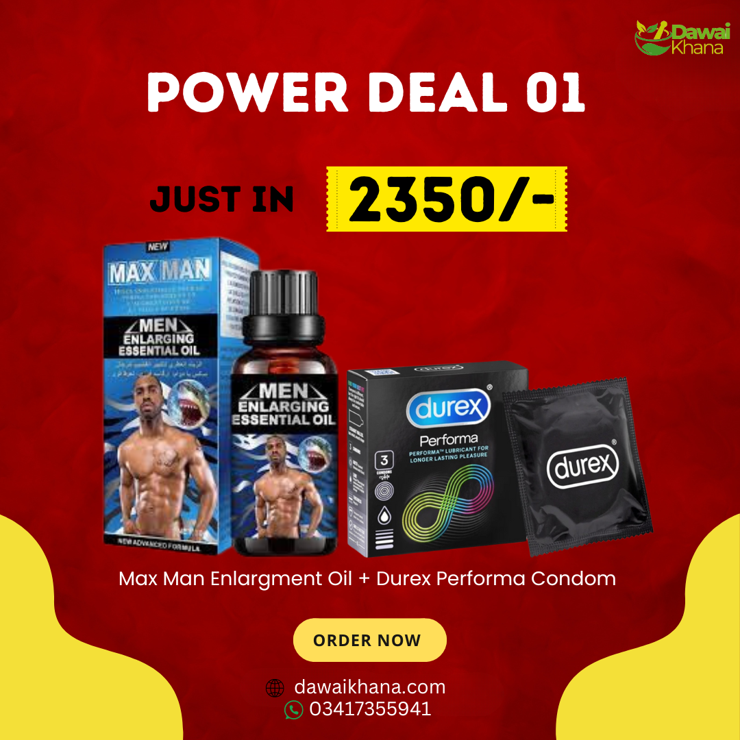 Power Deal 01 ( Maxman Oil + Durex Performa)